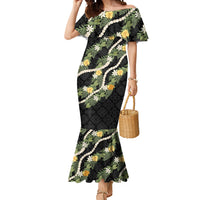 Puakenikeni Anthurium Pikake Lei Mermaid Dress Hawaiian Quilt Pattern
