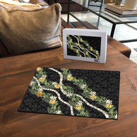 Puakenikeni Anthurium Pikake Lei Puzzle Hawaiian Quilt Pattern