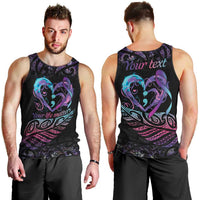 Personalised Your Life Matters Men Tank Top Suicide Prevention Awareness Semicolon Heart