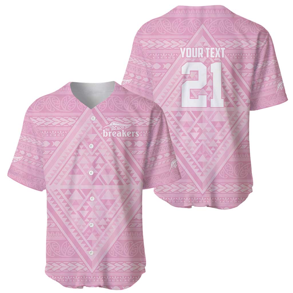 Custom New Zealand Basketball Indigenous Baseball Jersey - Polynesian Pride