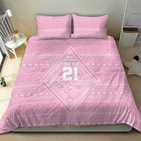 Custom New Zealand Basketball Indigenous Bedding Set - Polynesian Pride