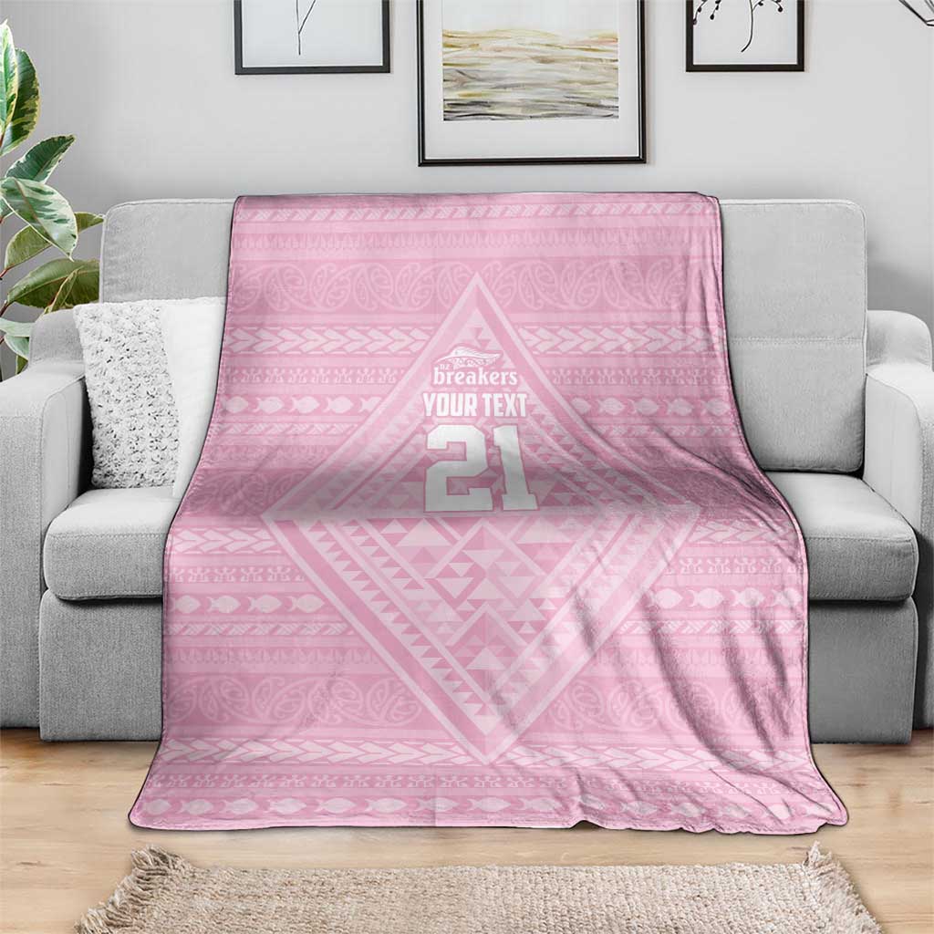 Custom New Zealand Basketball Indigenous Blanket - Polynesian Pride