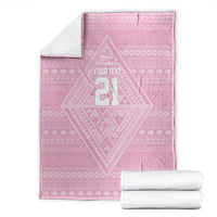 Custom New Zealand Basketball Indigenous Blanket - Polynesian Pride