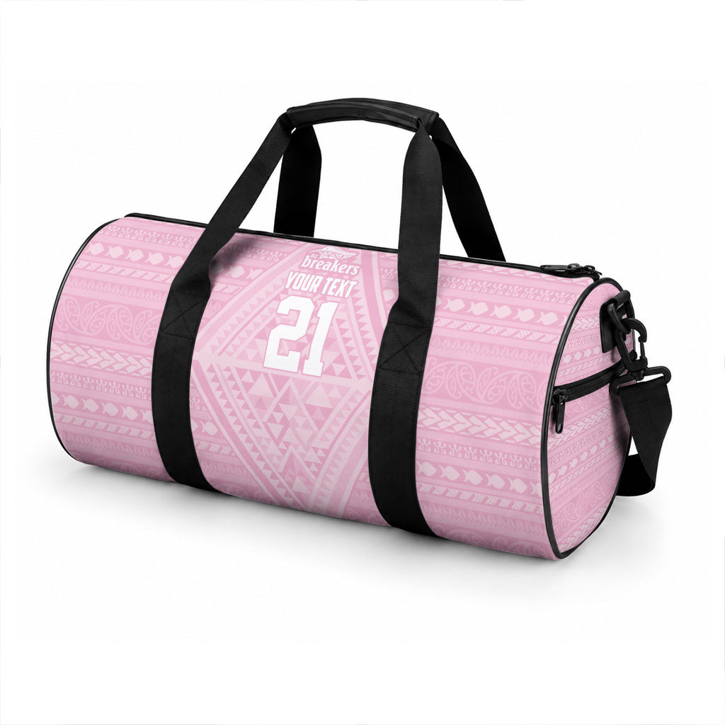 Custom New Zealand Basketball Indigenous Duffle Bag LT9 - Polynesian Pride