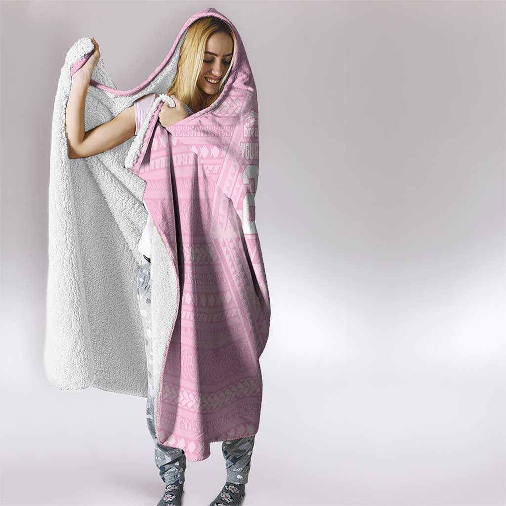 Custom New Zealand Basketball Indigenous Hooded Blanket - Polynesian Pride