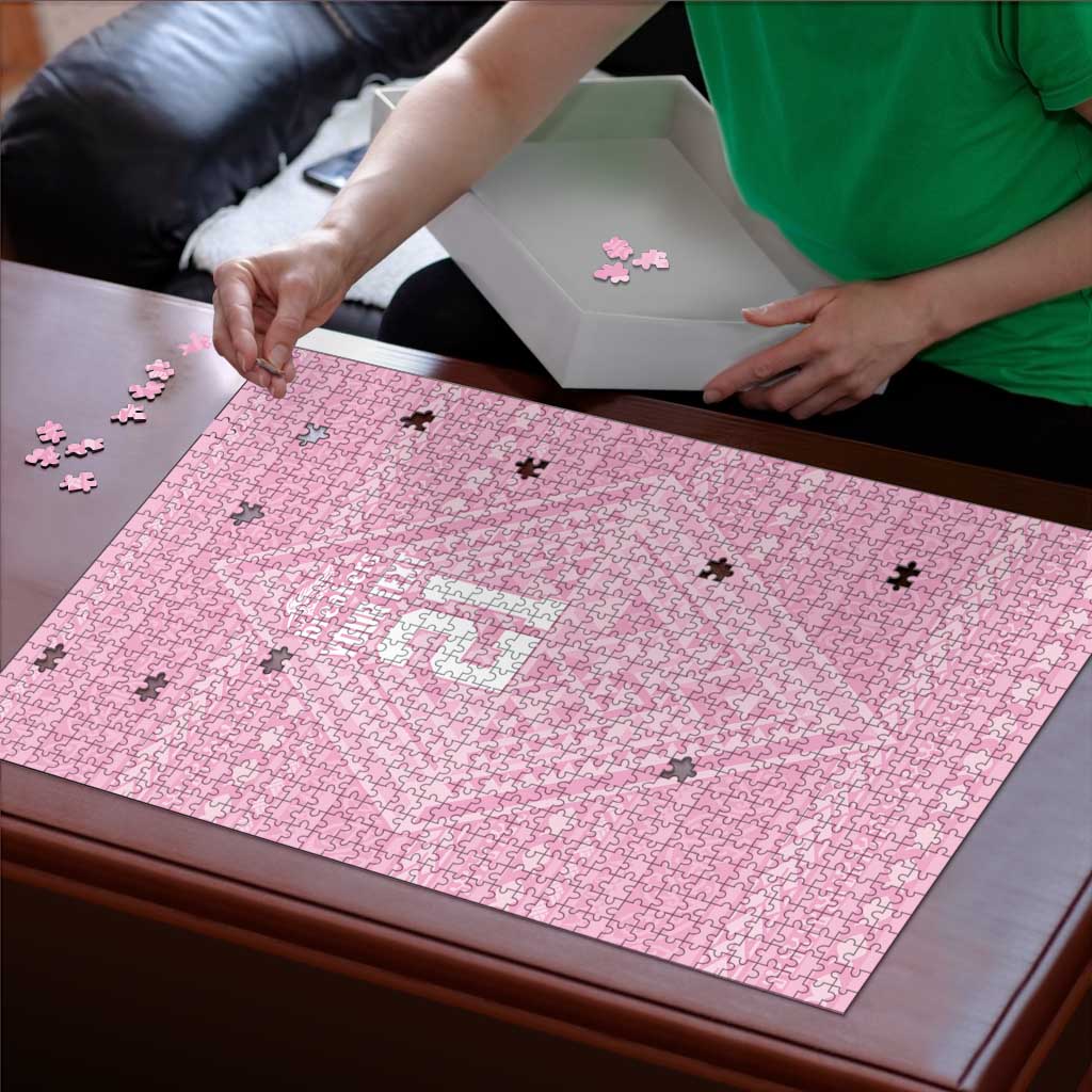 Custom New Zealand Basketball Indigenous Puzzle - Polynesian Pride