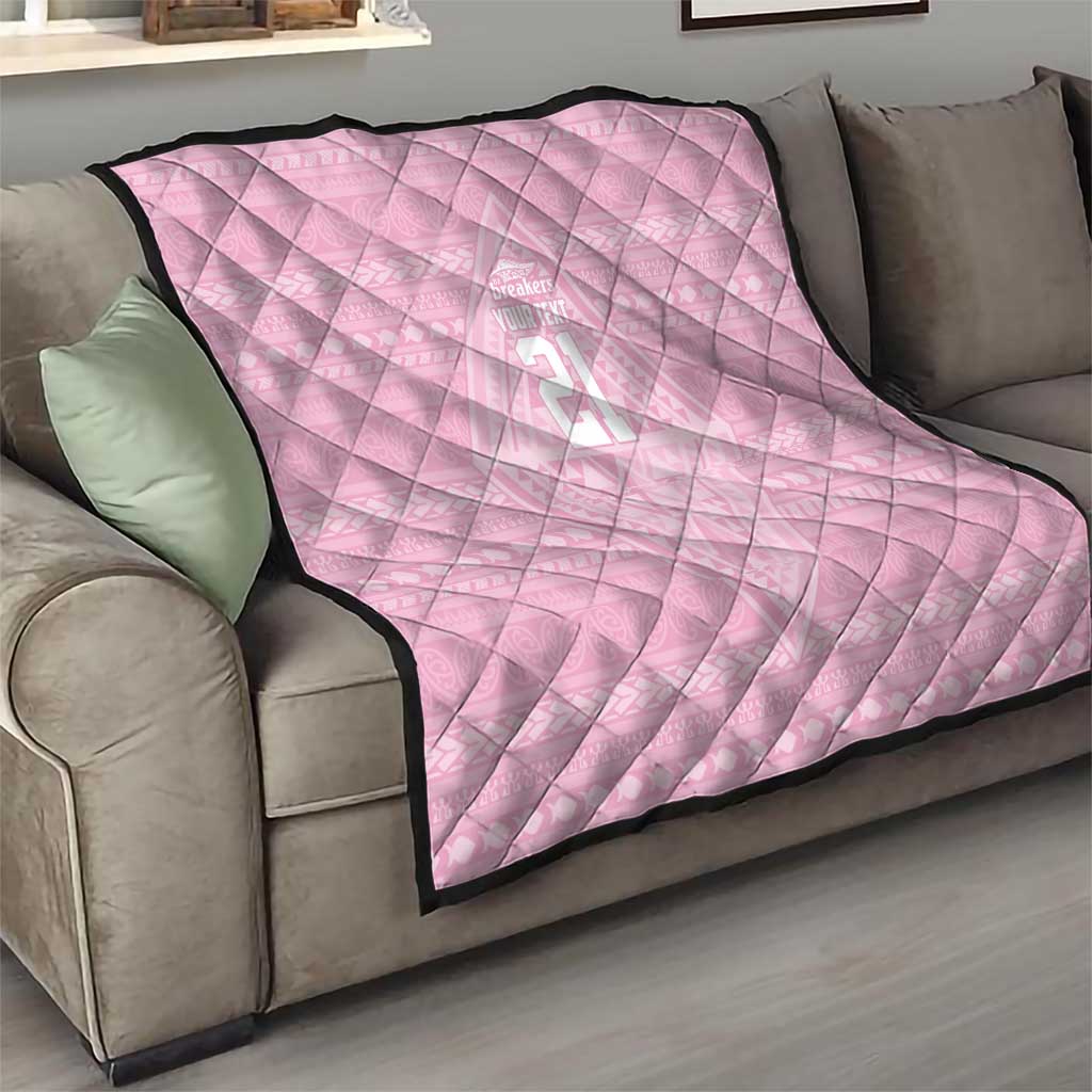 Custom New Zealand Basketball Indigenous Quilt - Polynesian Pride