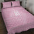 Custom New Zealand Basketball Indigenous Quilt Bed Set - Polynesian Pride