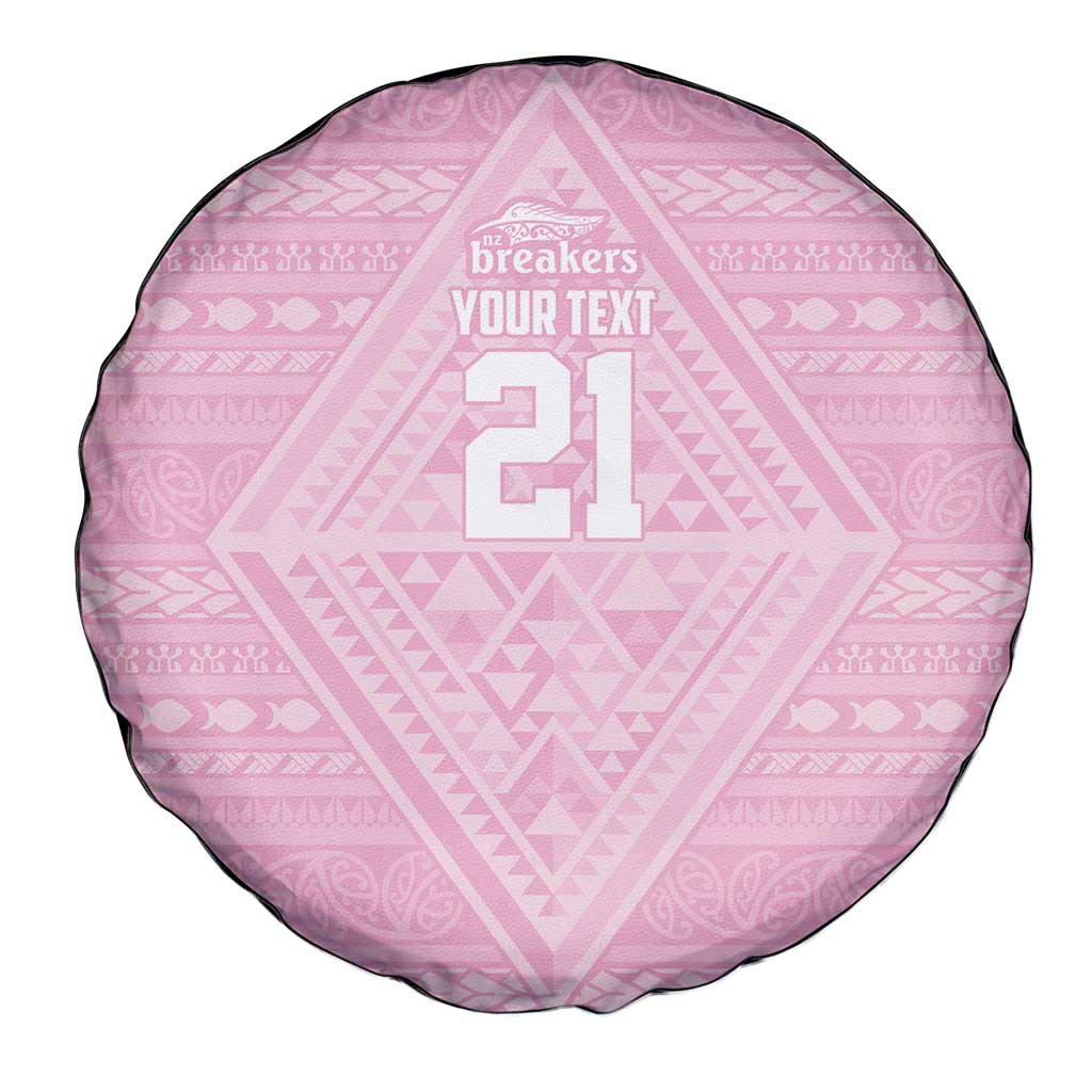 Custom New Zealand Basketball Indigenous Spare Tire Cover - Polynesian Pride