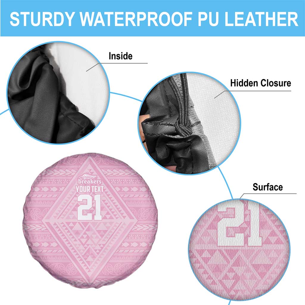 Custom New Zealand Basketball Indigenous Spare Tire Cover - Polynesian Pride