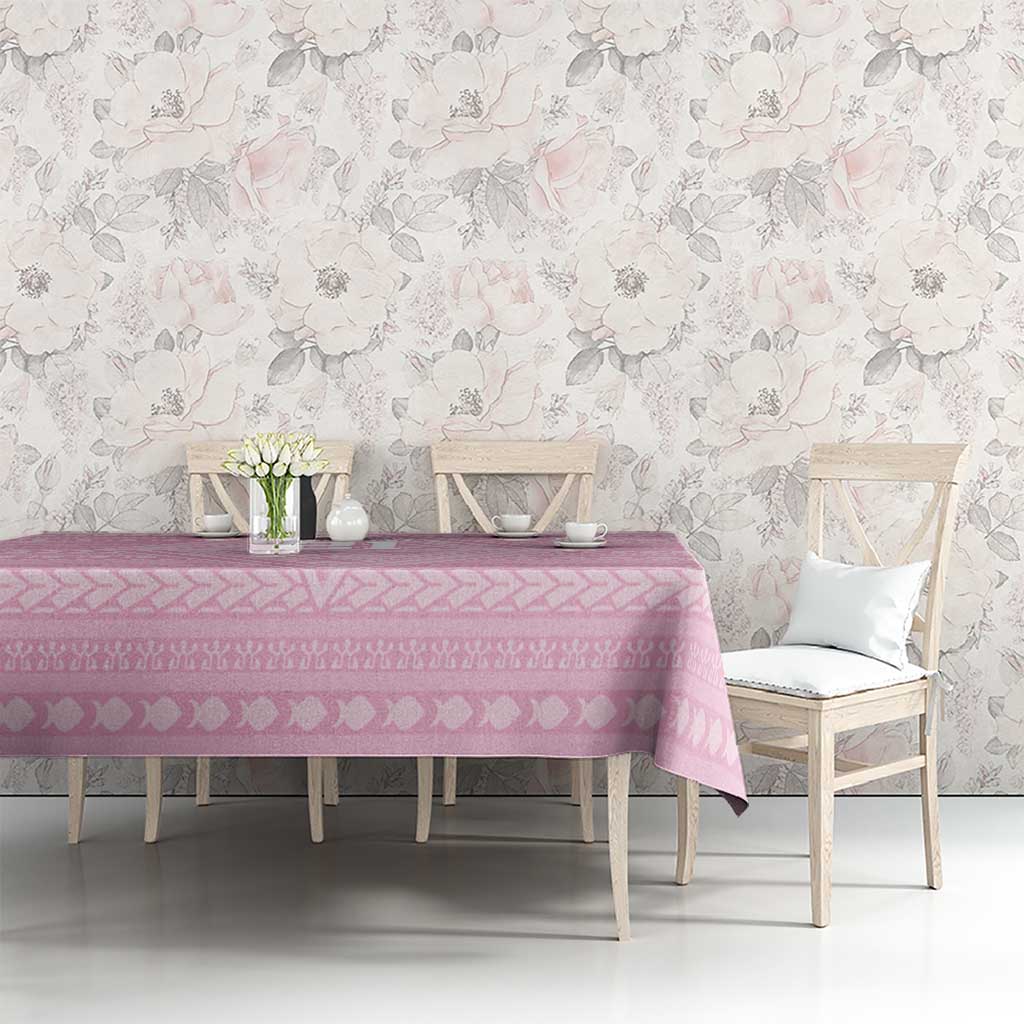 Custom New Zealand Basketball Indigenous Tablecloth - Polynesian Pride