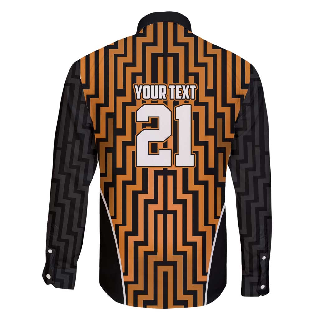 Custom Basketball New Zealand Family Matching Puletasi and Hawaiian Shirt Gold Maori Ta Moko Indigenous - Polynesian Pride