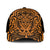Basketball New Zealand Mesh Trucker Cap Gold Maori Ta Moko Indigenous - Polynesian Pride