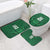 Custom Basketball New Zealand Bathroom Set Green Maori Ta Moko Indigenous - Polynesian Pride