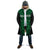 Custom Basketball New Zealand Cloak Green Maori Ta Moko Indigenous - Polynesian Pride