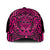 Basketball New Zealand Mesh Trucker Cap Pink Maori Ta Moko Indigenous - Polynesian Pride