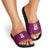 Custom Basketball New Zealand Slide Sandals Pink Maori Ta Moko Indigenous - Polynesian Pride