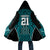 Custom Basketball New Zealand Cloak Teal Maori Ta Moko Indigenous - Polynesian Pride