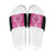 New Zealand Custom Slide Sandals Fire Basketball Maori Tribal Pink - Polynesian Pride