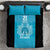 New Zealand Custom Bedding Set Fire Basketball Maori Tribal Sky Blue - Polynesian Pride