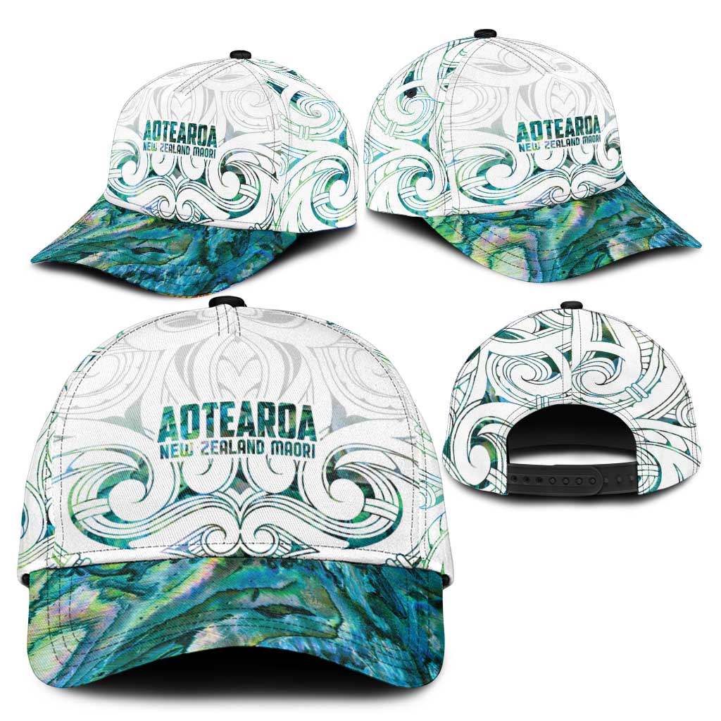 New Zealand Aotearoa Classic Cap Green Maori Papua Shell Indigenous - Polynesian Pride