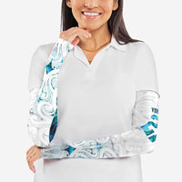 Custom New Zealand Aotearoa Arm Sleeves Maori Paua Shell Indigenous - Polynesian Pride