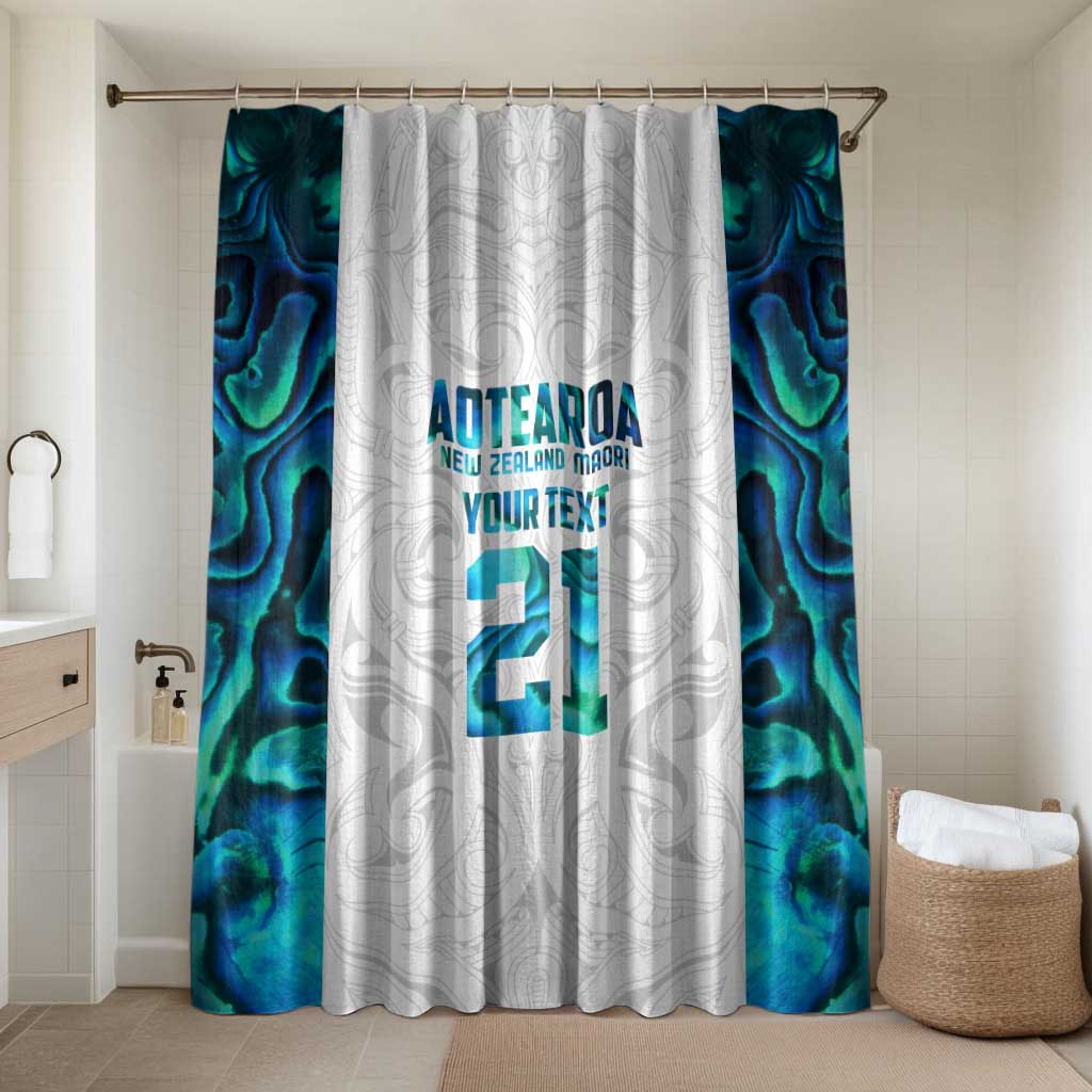 Custom New Zealand Aotearoa Bathroom Set Maori Paua Shell Indigenous - Polynesian Pride