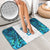 Custom New Zealand Aotearoa Bathroom Set Maori Paua Shell Indigenous - Polynesian Pride