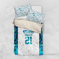 Custom New Zealand Aotearoa Bedding Set Maori Paua Shell Indigenous - Polynesian Pride