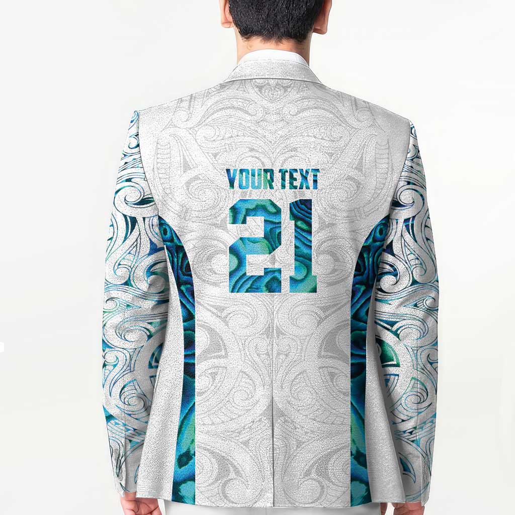 Custom New Zealand Aotearoa Blazer Maori Paua Shell Indigenous - Polynesian Pride