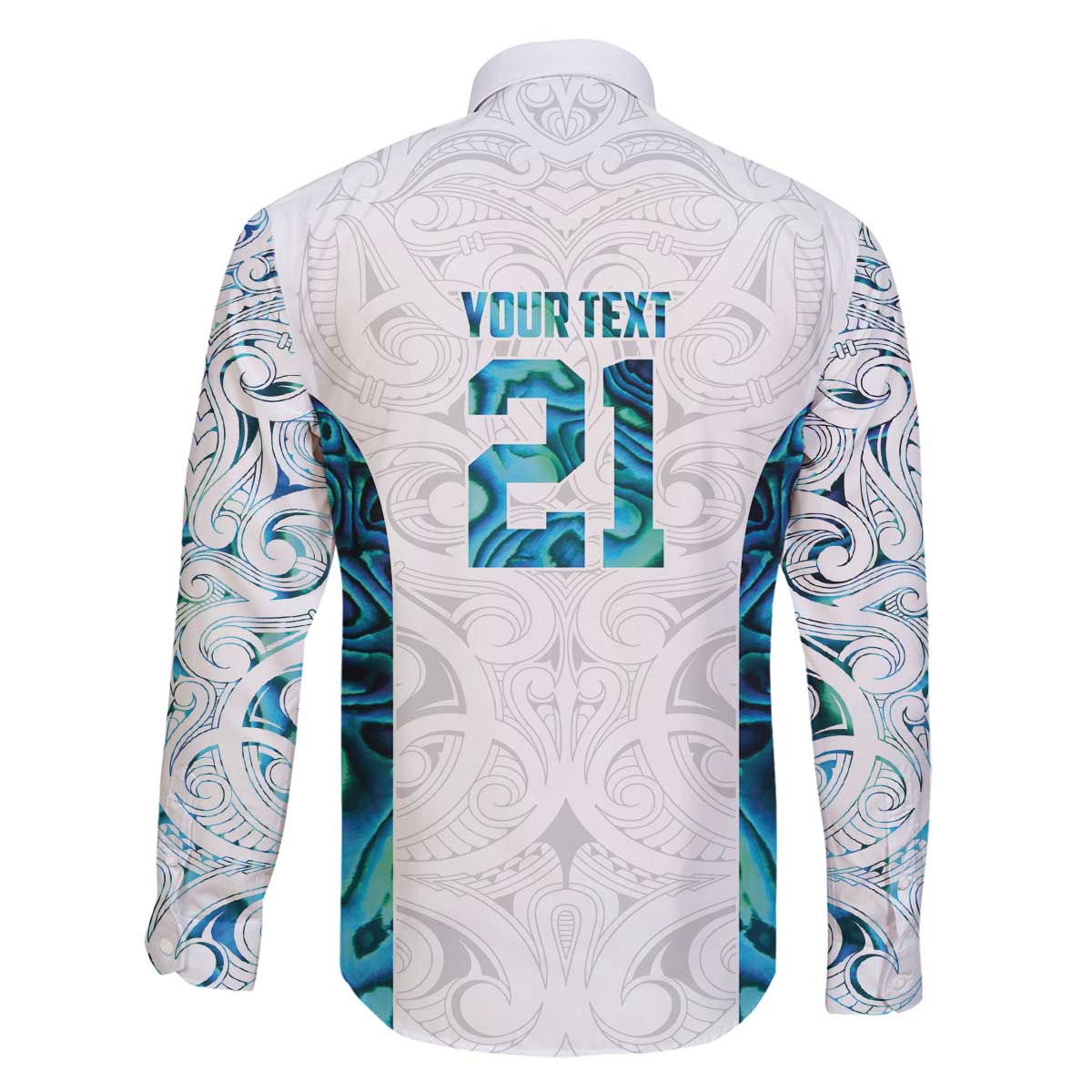 Custom New Zealand Aotearoa Family Matching Off The Shoulder Long Sleeve Dress and Hawaiian Shirt Maori Paua Shell Indigenous - Polynesian Pride