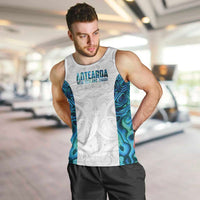 Custom New Zealand Aotearoa Men Tank Top Maori Paua Shell Indigenous - Polynesian Pride