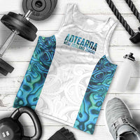 Custom New Zealand Aotearoa Men Tank Top Maori Paua Shell Indigenous - Polynesian Pride