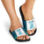Custom New Zealand Aotearoa Slide Sandals Maori Paua Shell Indigenous - Polynesian Pride