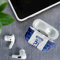 Custom New Zealand Aotearoa AirPods Case Purple Maori Paua Shell Indigenous - Polynesian Pride