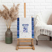 Custom New Zealand Aotearoa Canvas Wall Art Purple Maori Paua Shell Indigenous - Polynesian Pride