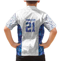 Custom New Zealand Aotearoa Family Matching Mermaid Dress and Hawaiian Shirt Purple Maori Paua Shell Indigenous - Polynesian Pride