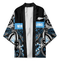 World Cricket Custom New Zealand Kimono Kia kaha nga Potae Pango LT9 Unisex Black - Polynesian Pride