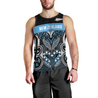 World Cricket Custom New Zealand Men Tank Top Kia kaha nga Potae Pango LT9 - Polynesian Pride