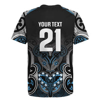 World Cricket Custom New Zealand Rugby Jersey Kia kaha nga Potae Pango LT9 - Polynesian Pride