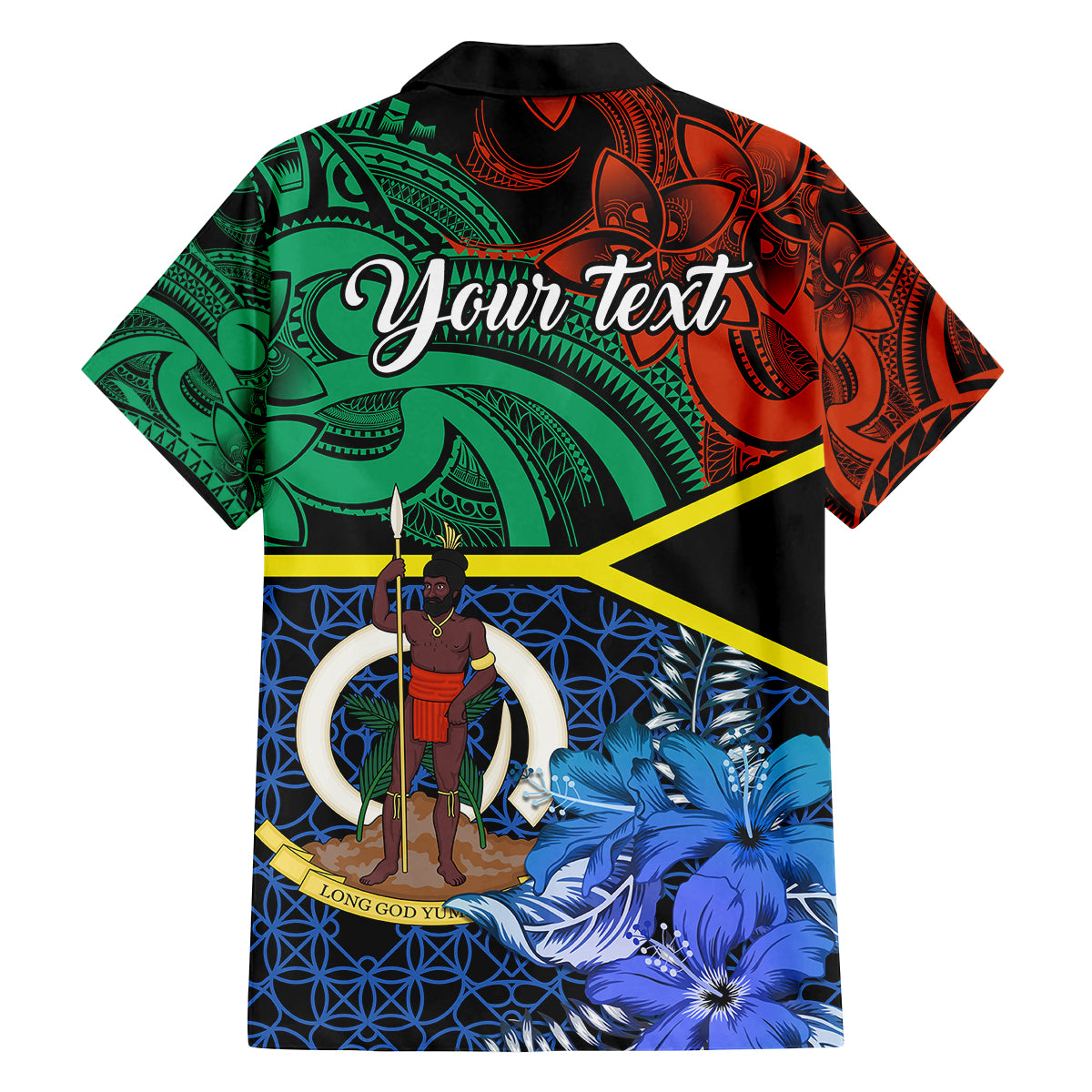 personalised-tafea-day-family-matching-long-sleeve-bodycon-dress-and-hawaiian-shirt-vanuatu-sand-drawing-with-polynesian-pattern