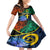 personalised-tafea-day-kid-short-sleeve-dress-vanuatu-sand-drawing-with-polynesian-pattern