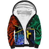 personalised-tafea-day-sherpa-hoodie-vanuatu-sand-drawing-with-polynesian-pattern