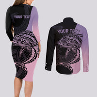 personalised-polynesia-fishing-couples-matching-long-sleeve-bodycon-dress-and-long-sleeve-button-shirts-with-maori-hei-matau-fish-hook-pastel-art