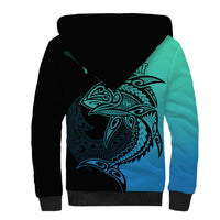 personalised-polynesia-fishing-sherpa-hoodie-with-maori-hei-matau-fish-hook-turquoise-art