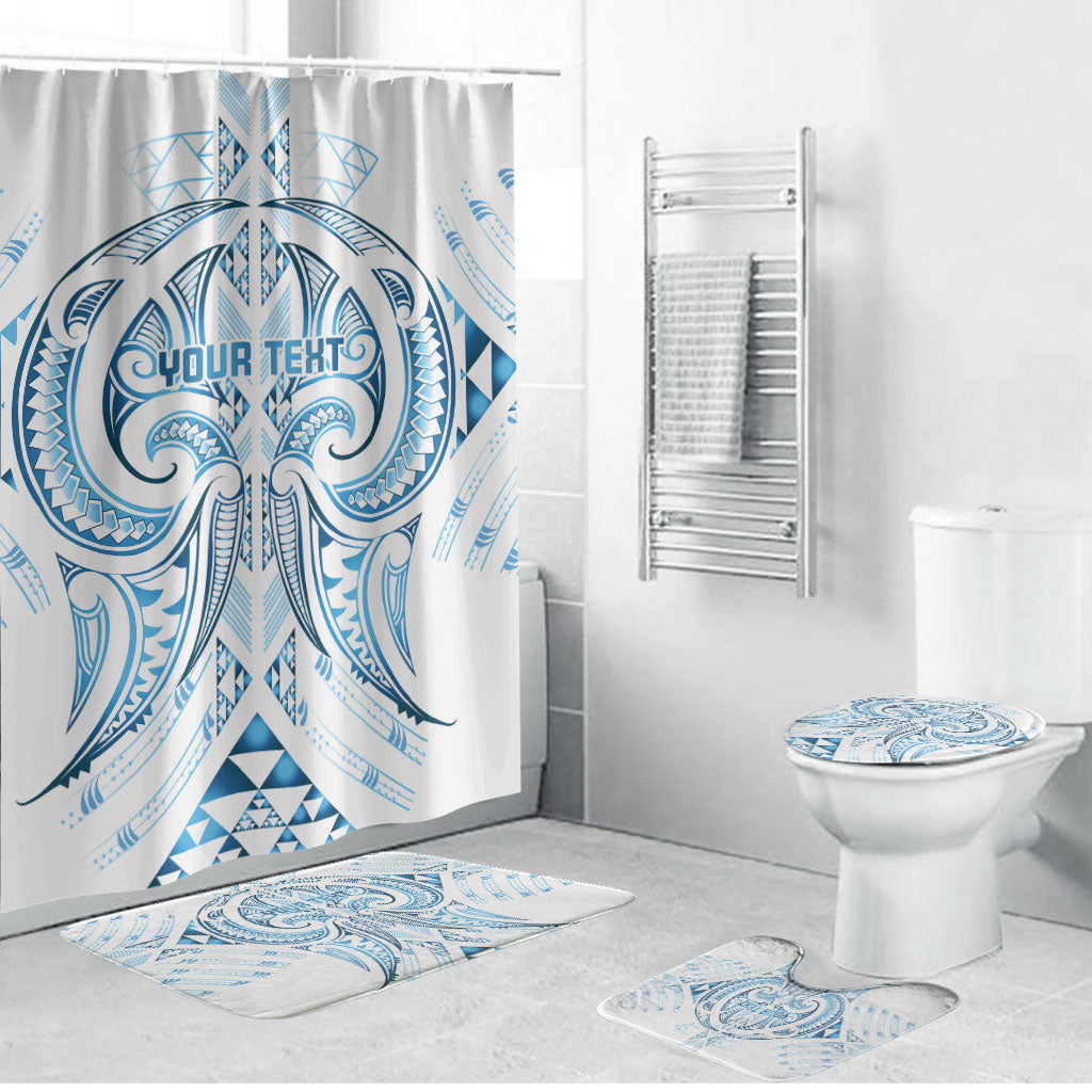Maori Rugby Custom Ngaru Mangopare Bathroom Set Kahui Whetu Niho Taniwha Motif LT9 Bathroom Set (4 pcs) Galaxy - Polynesian Pride