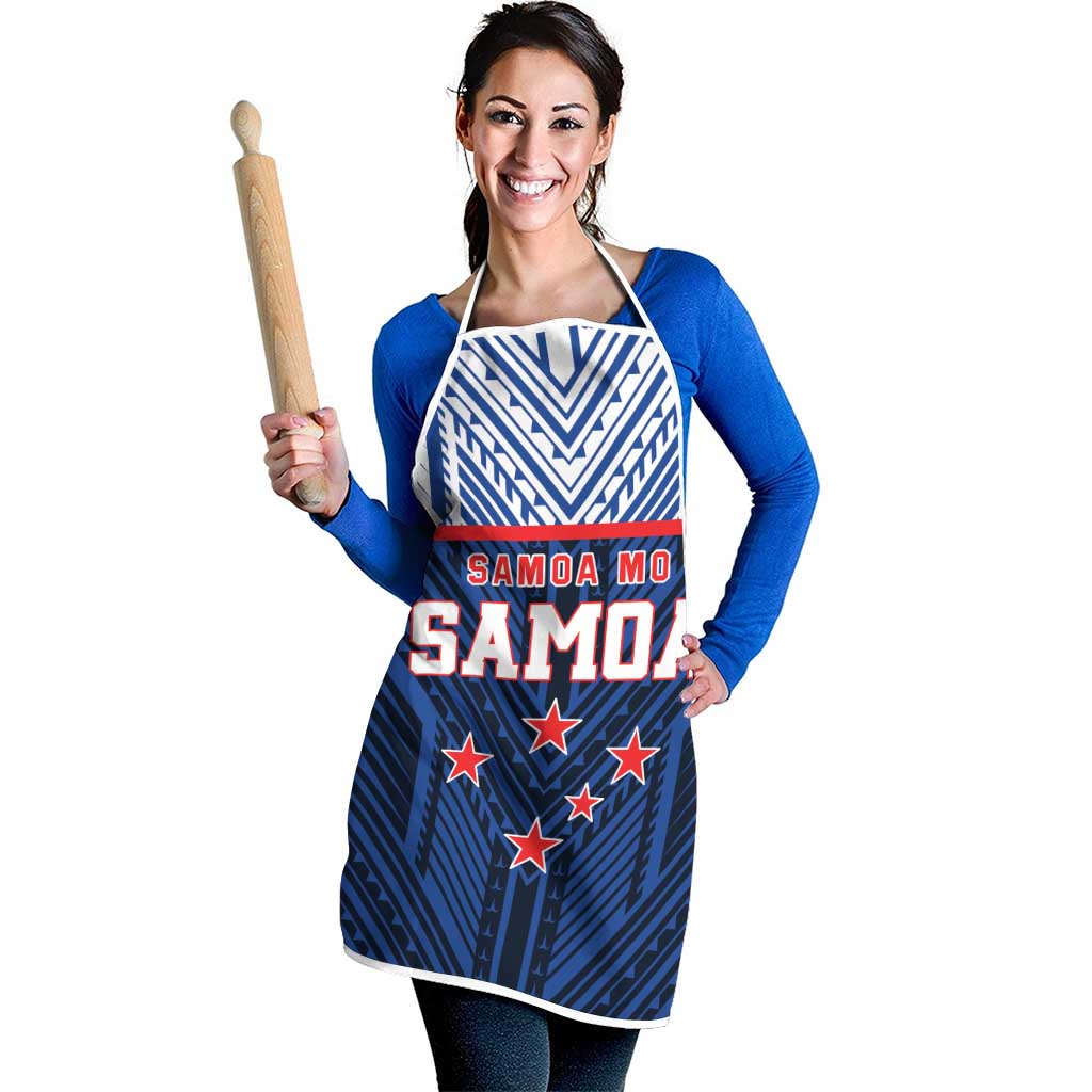 Rugby Toa Samoa Apron Samoa mo Samoa Island Warrior Pride - Polynesian Pride
