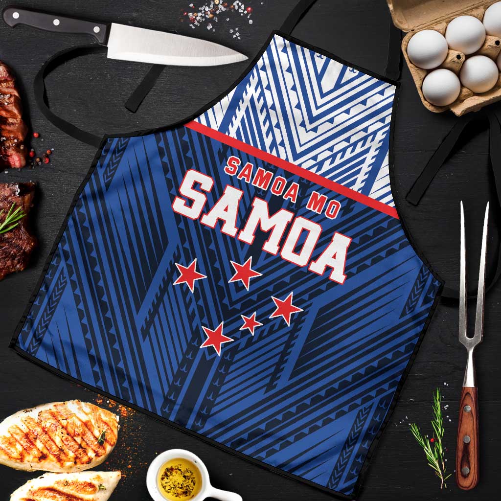 Rugby Toa Samoa Apron Samoa mo Samoa Island Warrior Pride - Polynesian Pride