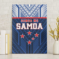 Rugby Toa Samoa Canvas Wall Art Samoa mo Samoa Island Warrior Pride - Polynesian Pride