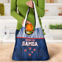 Rugby Toa Samoa Grocery Bag Samoa mo Samoa Island Warrior Pride - Polynesian Pride